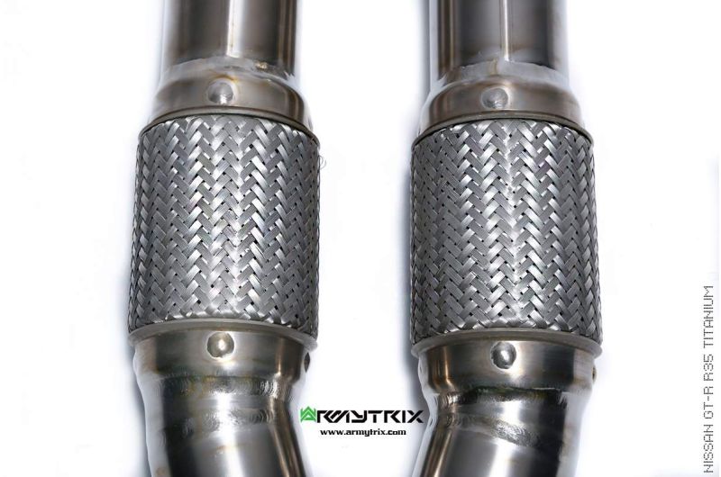 2017 nissan gtr r35 titanium armytrix valvetronic exhaust