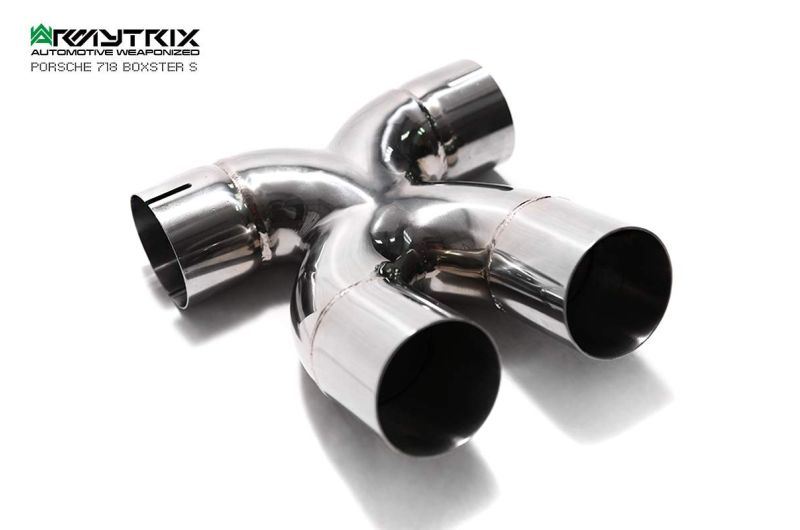 porsche 718 boxster armytrix valvetronic exhaust