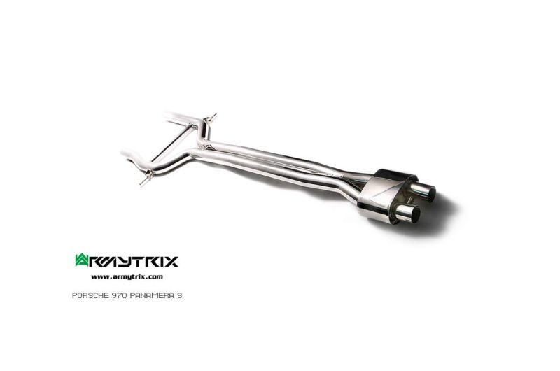 porsche 970 panamera s 4s armytrix valvetronic exhaust