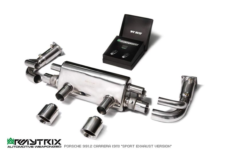 porsche 991 2 carrera armytrix valvetronic exhaust