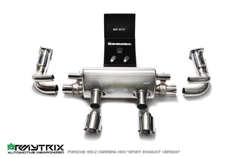 porsche 991 2 carrera armytrix valvetronic exhaust