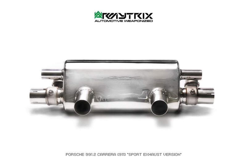 porsche 991 2 carrera armytrix valvetronic exhaust