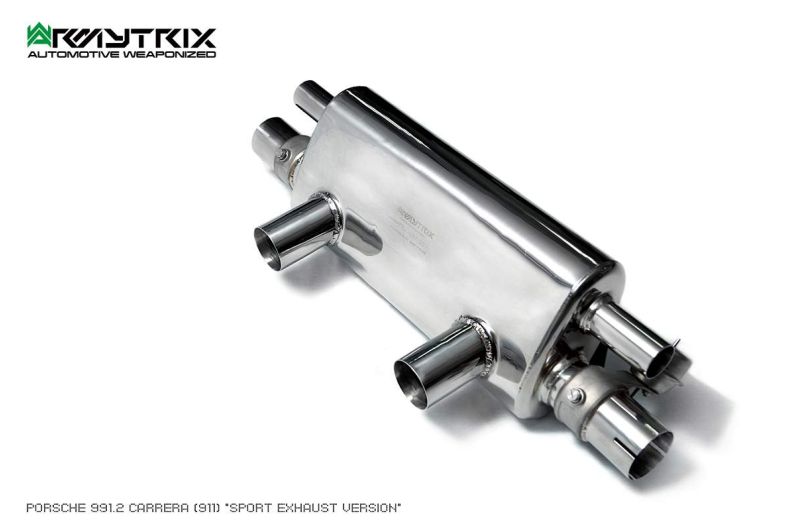 porsche 991 2 carrera armytrix valvetronic exhaust