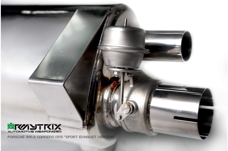 porsche 991 2 carrera armytrix valvetronic exhaust