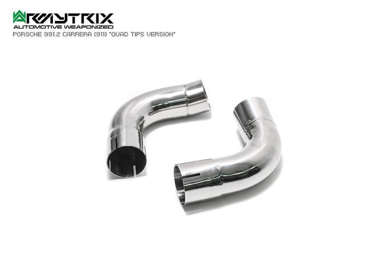 porsche 991 2 carrera quad tips version armytrix valvetronic exhaust