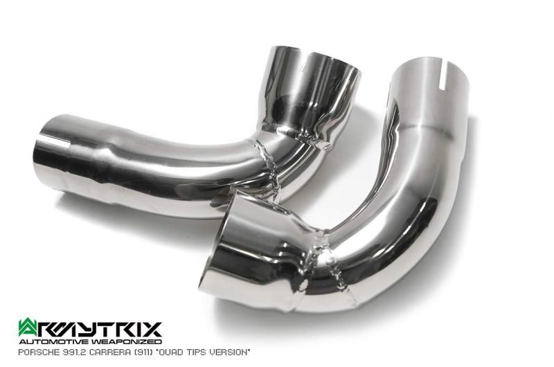 porsche 991 2 carrera quad tips version armytrix valvetronic exhaust