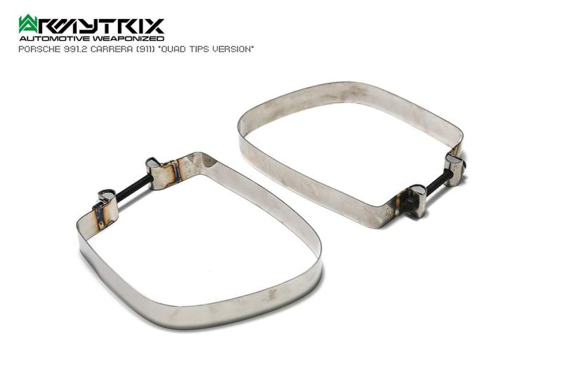 porsche 991 2 carrera quad tips version armytrix valvetronic exhaust