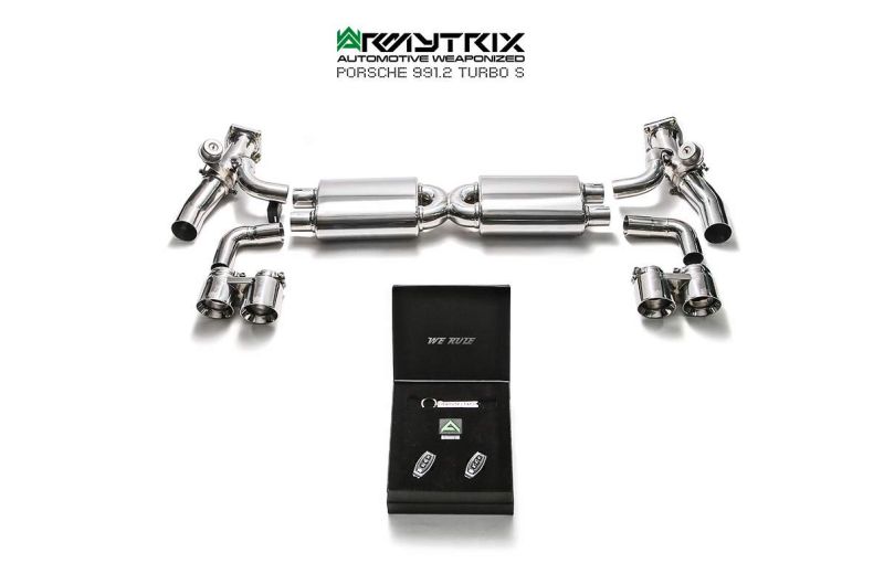 2018 porsche 991 2 turbo s armytrix valvetronic exhaust tuning price