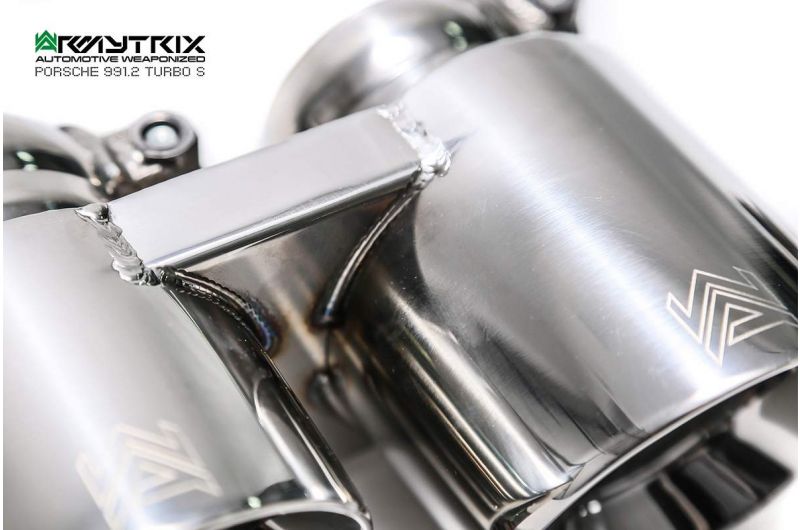 2018 porsche 991 2 turbo s armytrix valvetronic exhaust tuning price