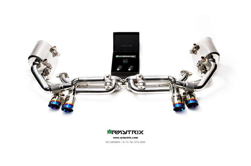 porsche 991 carrera s armytrix valvetronic exhaust