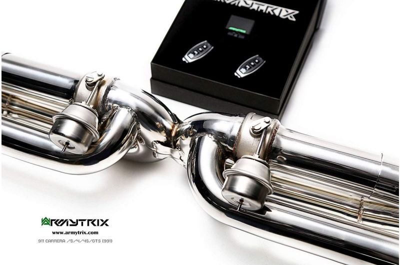 porsche 991 carrera s armytrix valvetronic exhaust