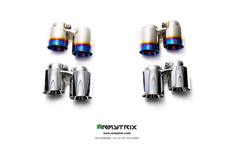 porsche 991 carrera s armytrix valvetronic exhaust