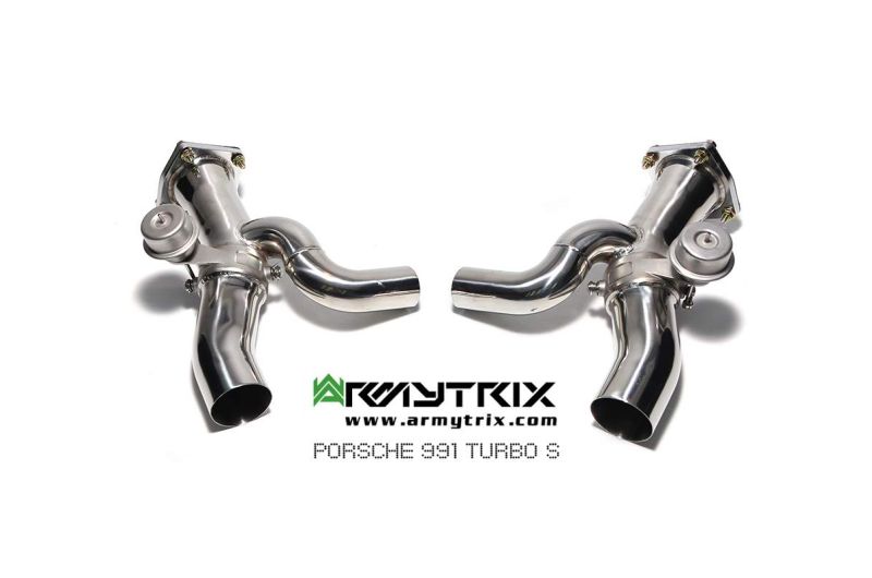 porsche 991 turbo s armytrix valvetronic exhaust