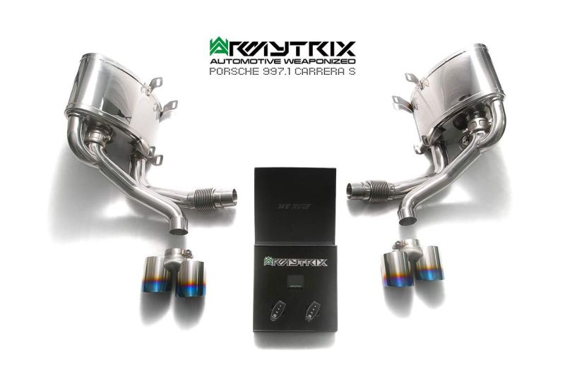 porsche 997 carrera armytrix valvetronic exhaust