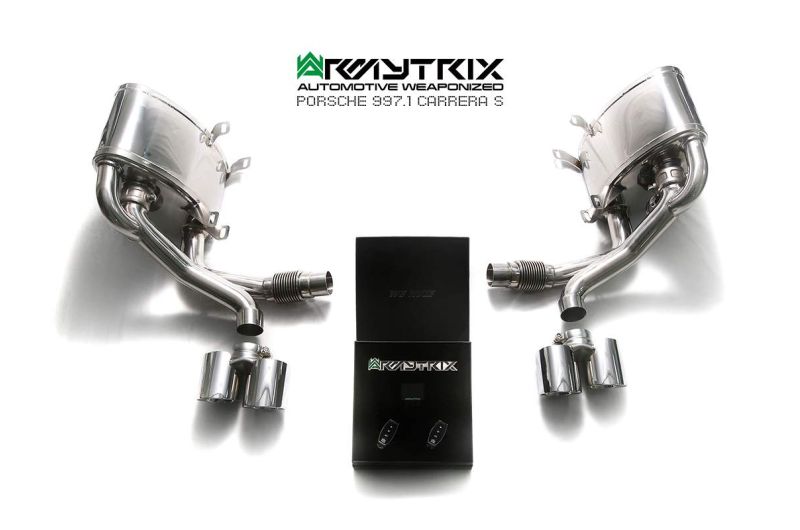 porsche 997 carrera armytrix valvetronic exhaust