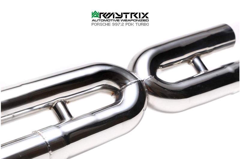 porsche 997 2 pdk turbo armytrix valvetronic exhaust