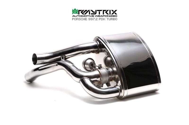 porsche 997 2 pdk turbo armytrix valvetronic exhaust