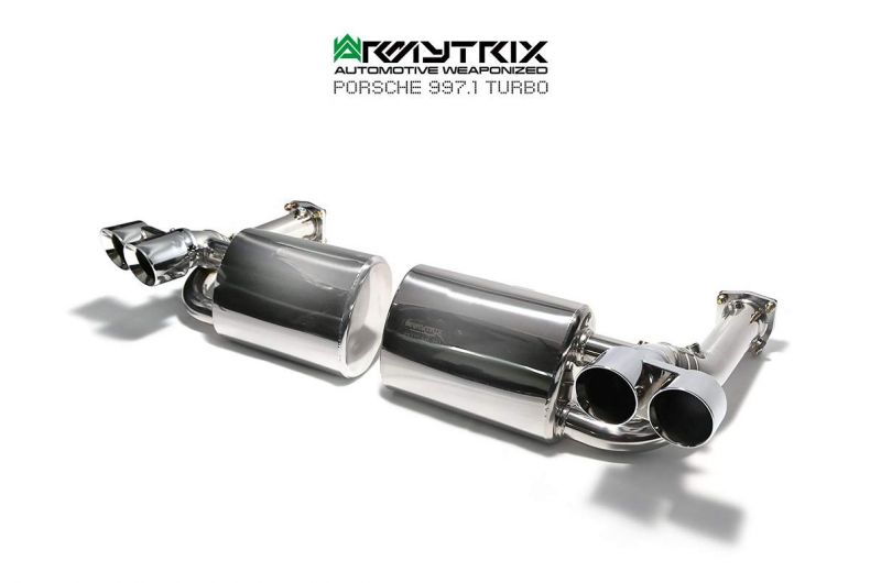 porsche 997 1 turbo armytrix valvetronic exhaust