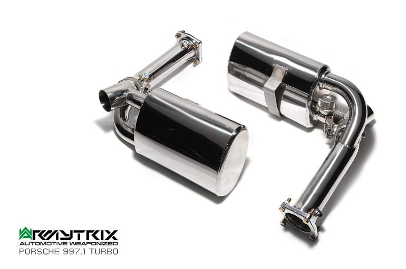 porsche 997 1 turbo armytrix valvetronic exhaust