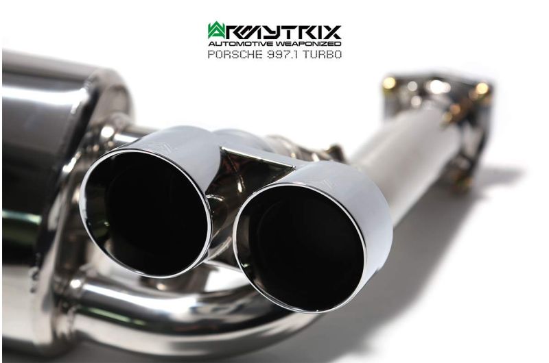 porsche 997 1 turbo armytrix valvetronic exhaust