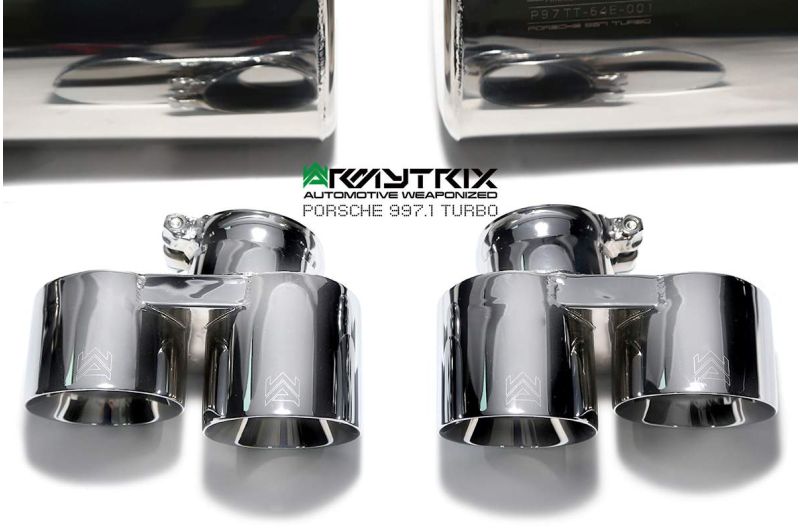 porsche 997 1 turbo armytrix valvetronic exhaust