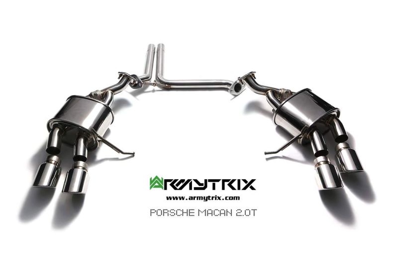 porsche macan armytrix valvetronic exhaust