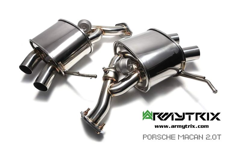 porsche macan armytrix valvetronic exhaust