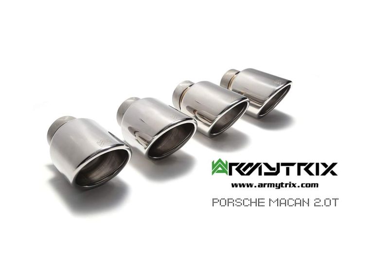 porsche macan armytrix valvetronic exhaust