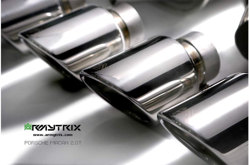 porsche macan armytrix valvetronic exhaust