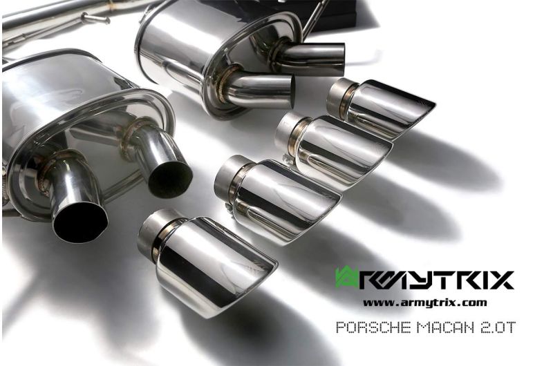 porsche macan armytrix valvetronic exhaust