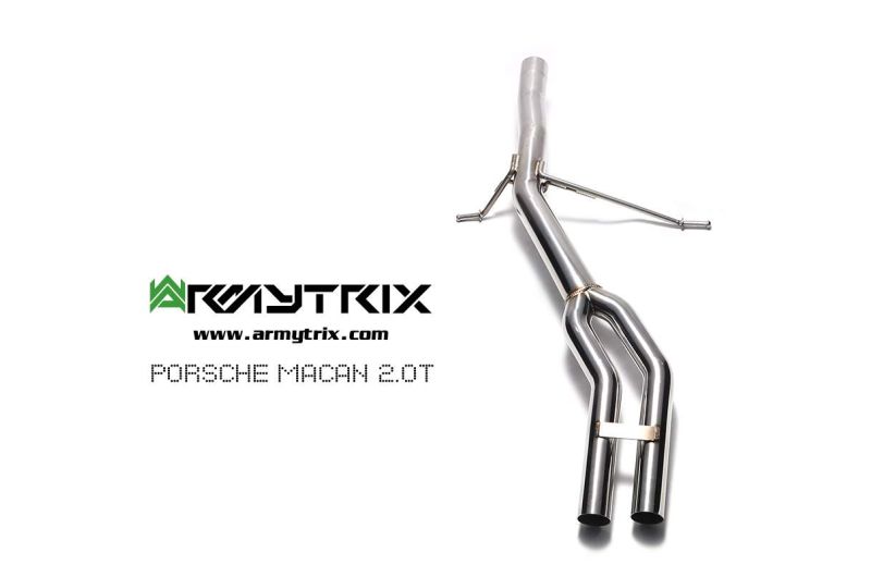 porsche macan armytrix valvetronic exhaust