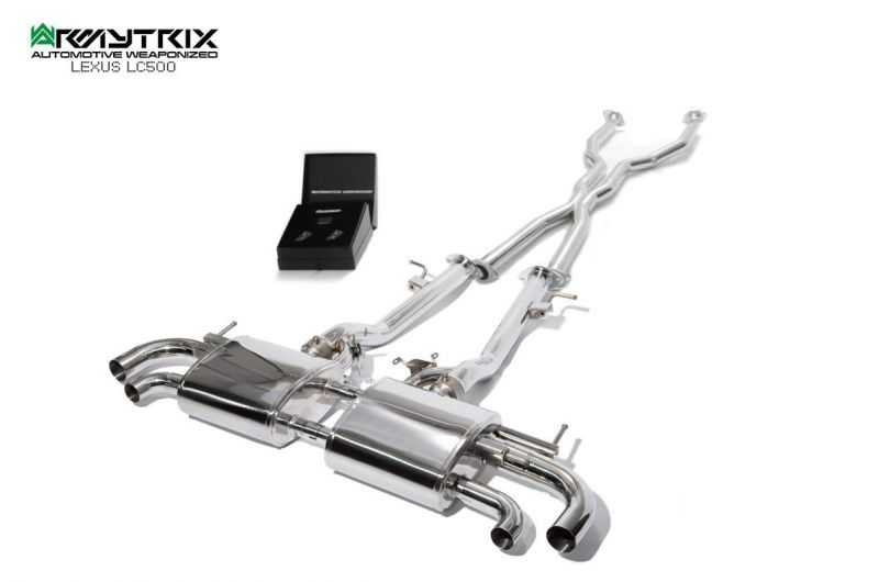 2019 lexus lc500 armytrix valvetronic exhaust