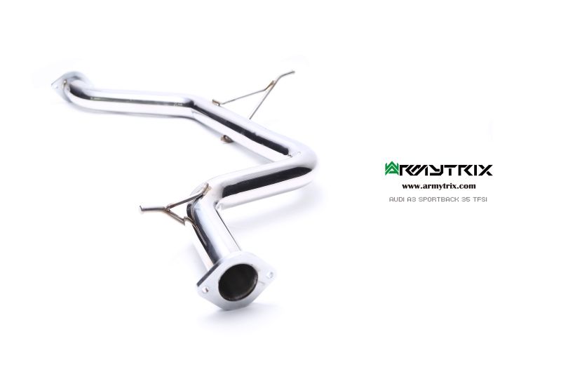 audi a3 14t armytrix exhaust valvetronic