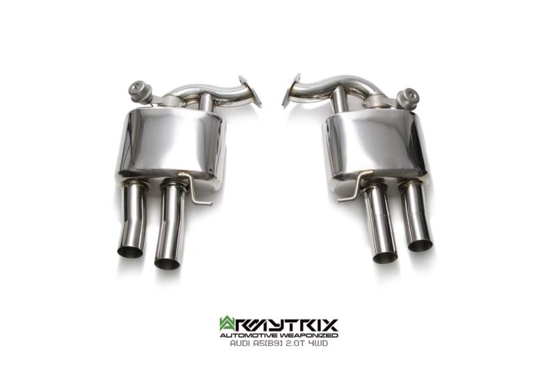 audi a5 b9 4wd 2 0t armytrix valvetronic exhaust