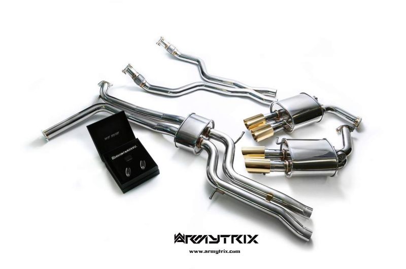 audi a6 a7 c7 armytrix valvetronic exhaust