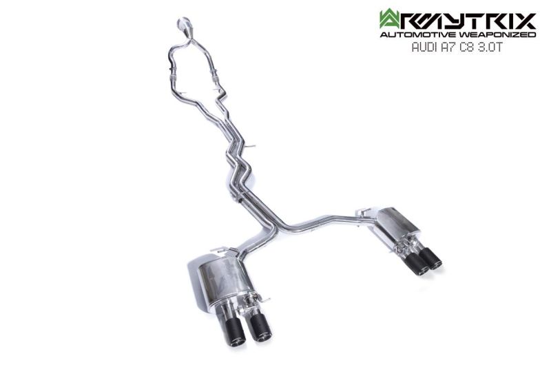 Audi A6 C8 55 tfsi Armytrix valvetronic exhaust