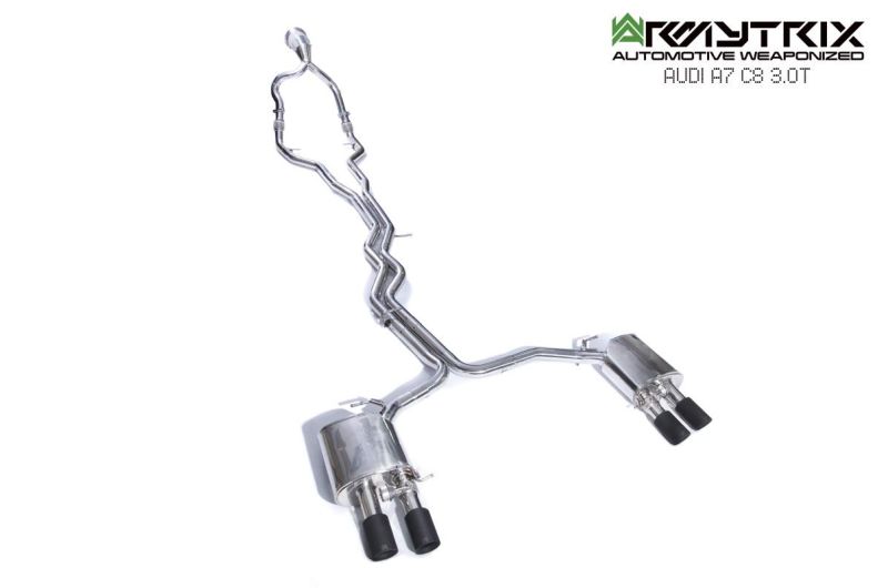 Audi A6 C8 55 tfsi Armytrix valvetronic exhaust