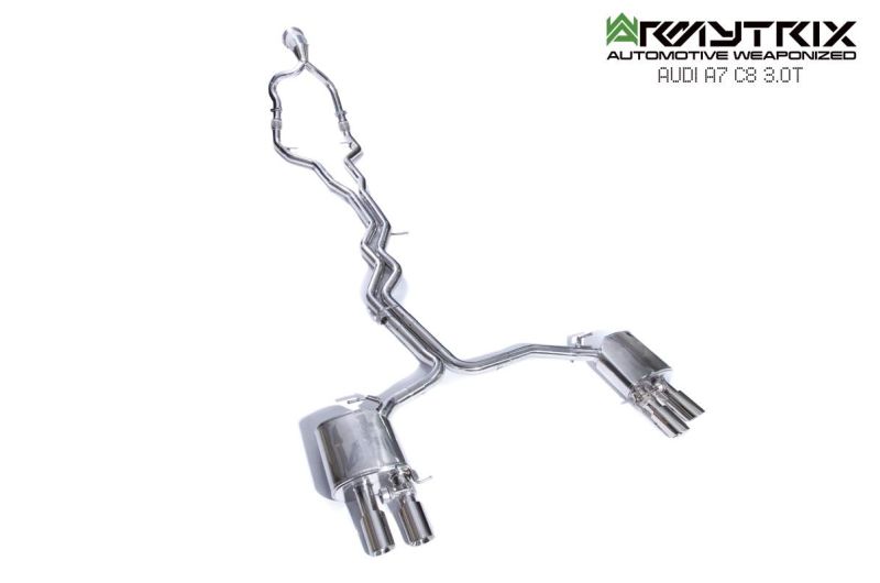 Audi A6 C8 55 tfsi Armytrix valvetronic exhaust