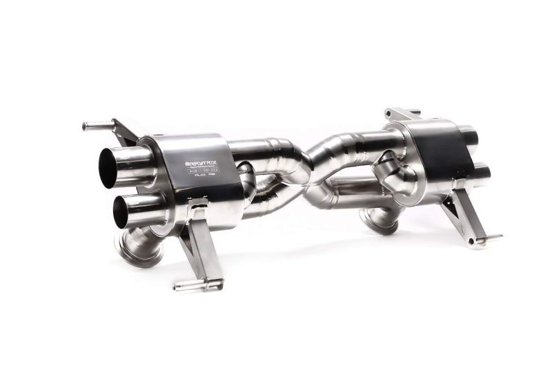 audi r8 v8 v10 armytrix valvetronic exhaust