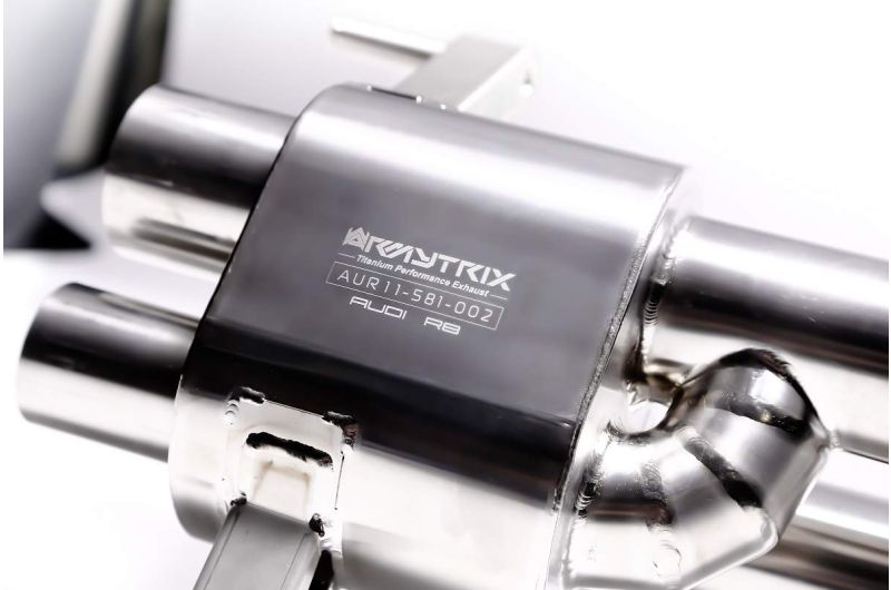 audi r8 v8 v10 armytrix valvetronic exhaust