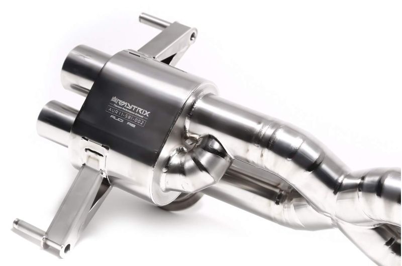 audi r8 v8 v10 armytrix valvetronic exhaust