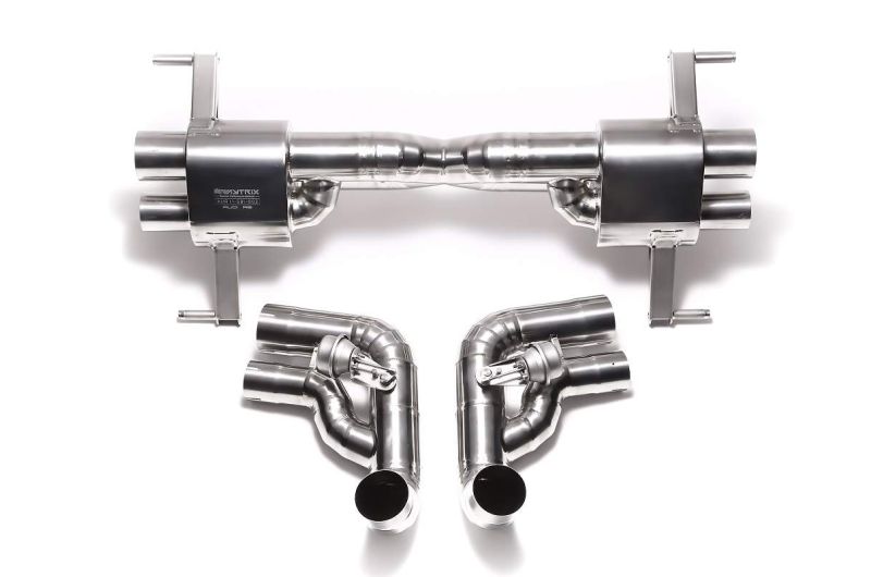 audi r8 v8 v10 armytrix valvetronic exhaust