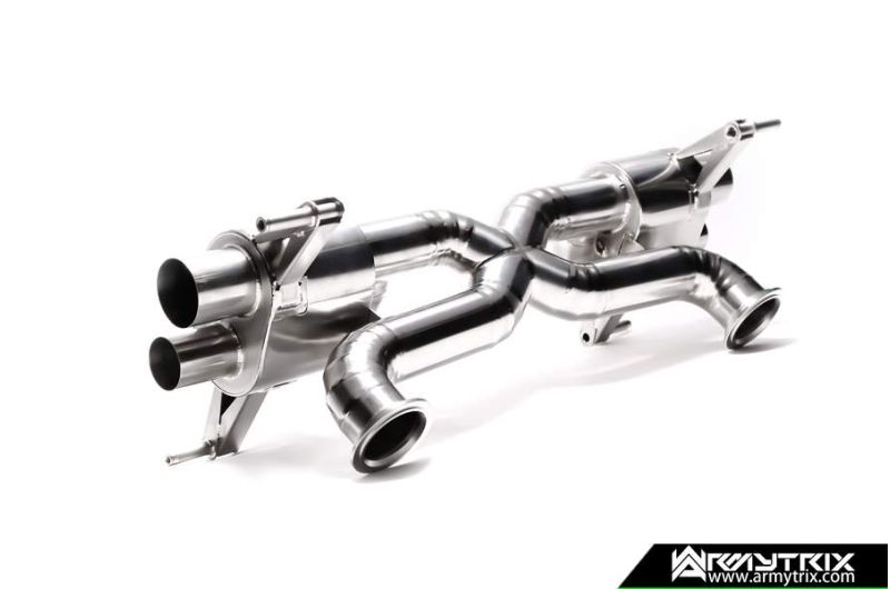 audi r8 v8 v10 armytrix valvetronic exhaust