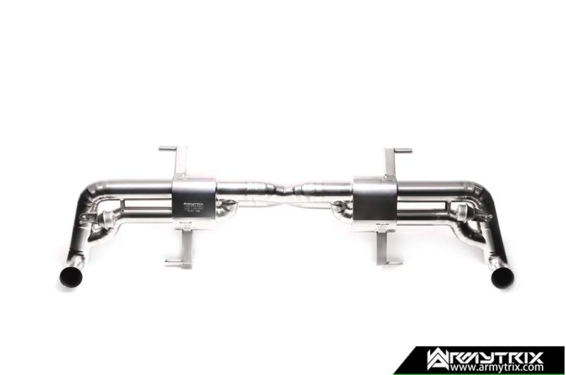 audi r8 v8 v10 armytrix valvetronic exhaust