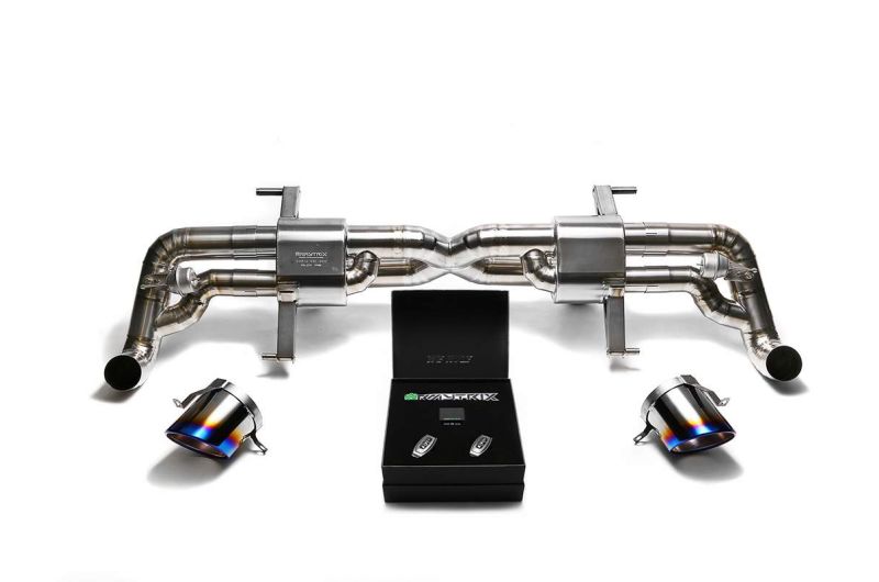 audi r8 v8 v10 armytrix valvetronic exhaust