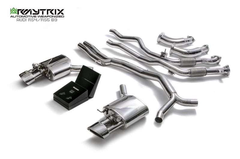 audi rs4 rs5 b9 armytrix valvetronic exhaust