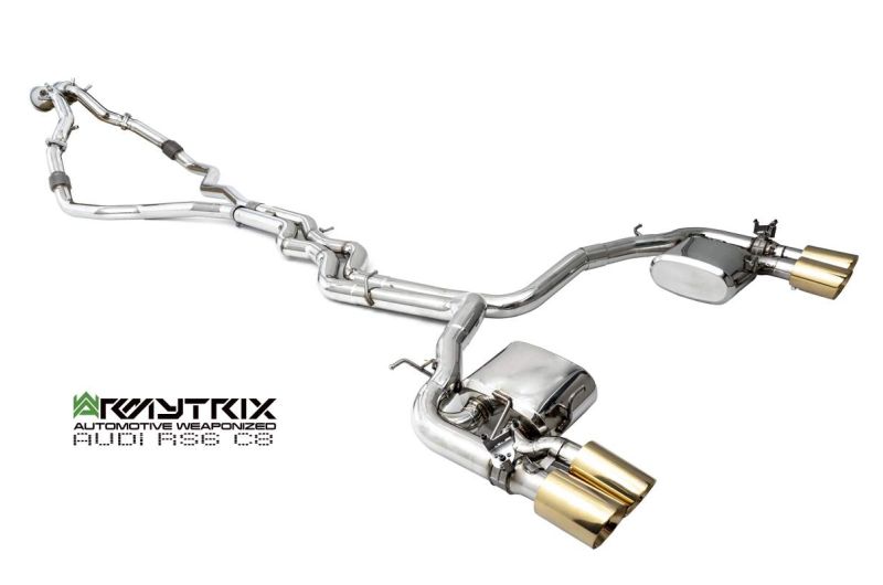 Audi Rs6 C8 Armytrix Aftermarket Valvetronic Exhaust Mods Best Tuning