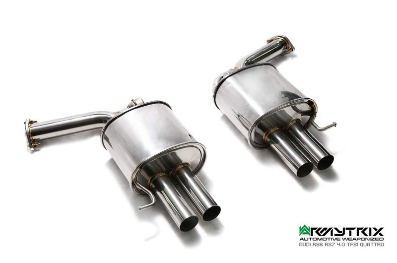 audi rs6 rs7 4 0 tfsi quattro armytrix valvetronic exhaust