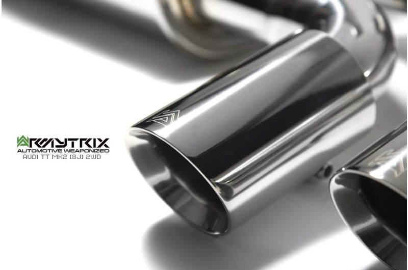 audi tts 8j mk2 armytrix valvetronic exhaust