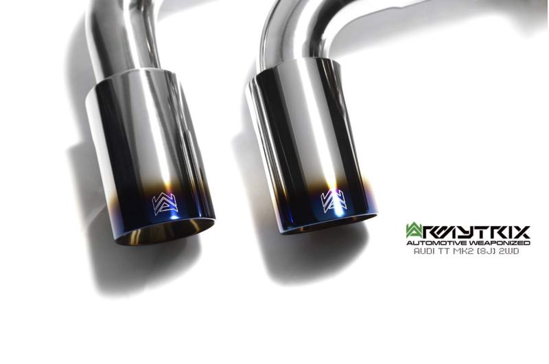 audi tts 8j mk2 armytrix valvetronic exhaust